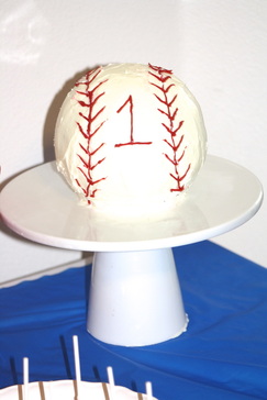 Baseball birthday party